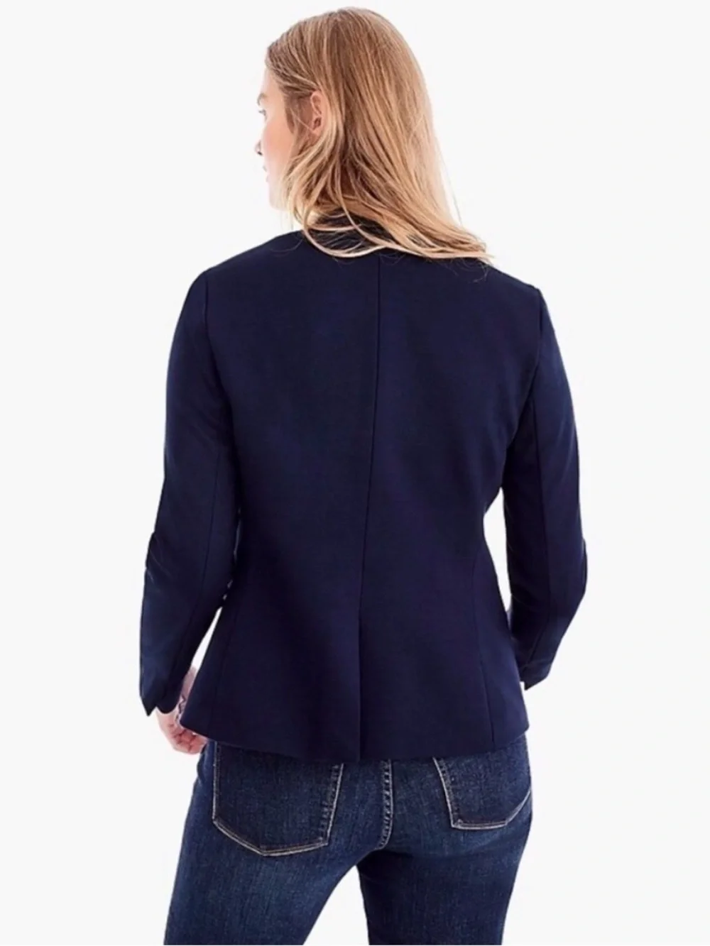 NWT Jcrew Navy Going-out blazer in stretch twill